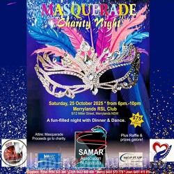 Masquerade Charity Night | 25 Oct 2025
